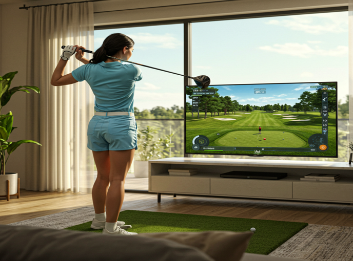 How to Use a Golf Simulator for Warm-Up Routines