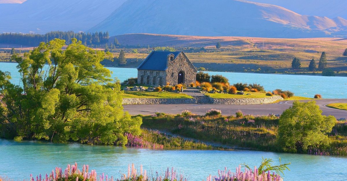 Lake tekapo, new zealand, church — Transformative Sparks: The Future of Mental Health through Dr.Sondergard's ECT Expertise